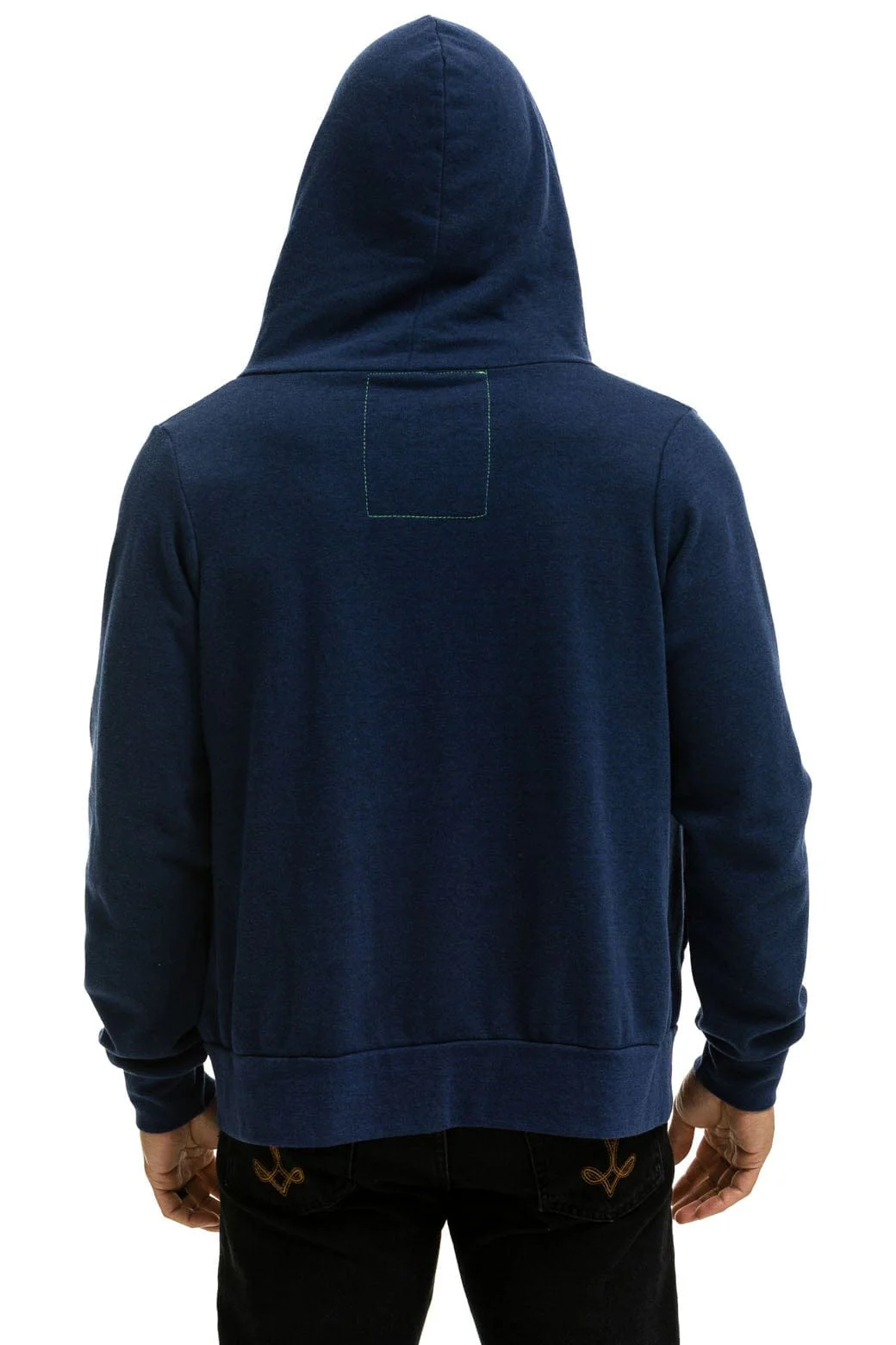 5 STRIPE HOODIE - NAVY // BLUE - Image 6