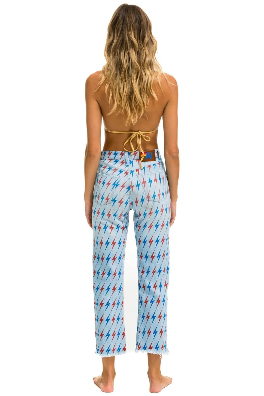 AVIATOR BOLT MID RISE RELAXED SURFER JEAN - SUPER LIGHT - Image 4