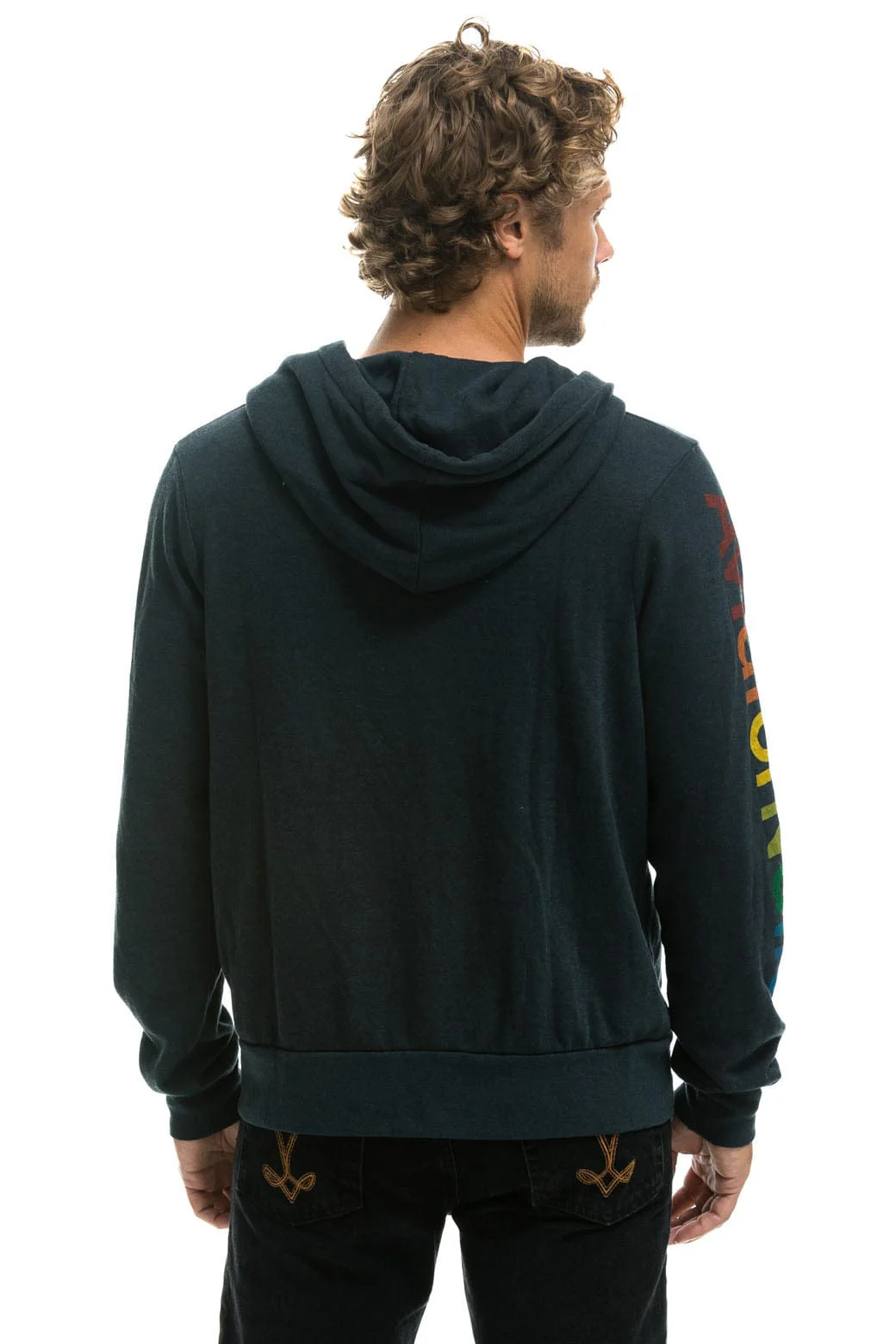 AVIATOR NATION BROOKLYN HOODIE - CHARCOAL - Image 6