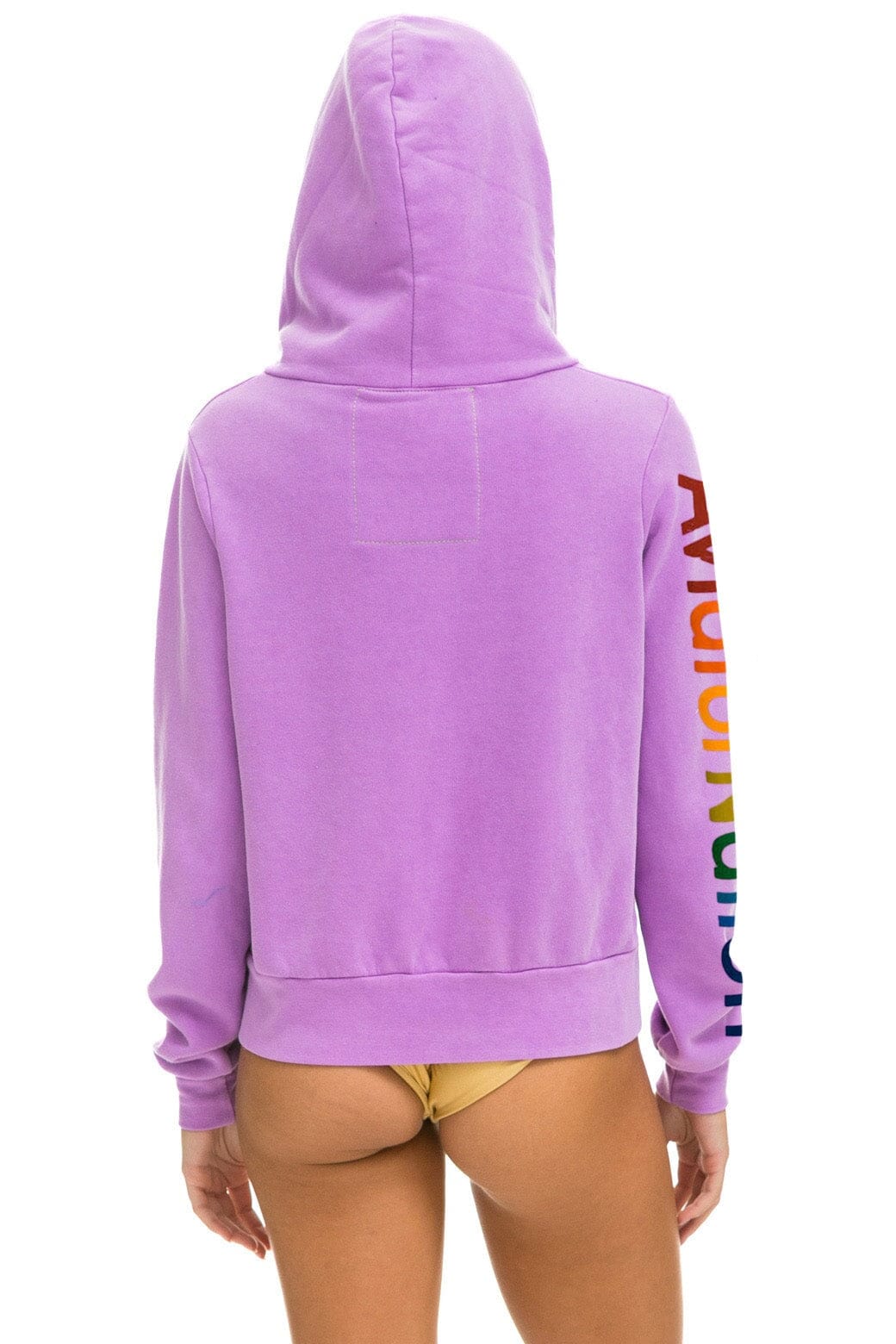 AVIATOR NATION HOODIE - NEON PURPLE - Image 3