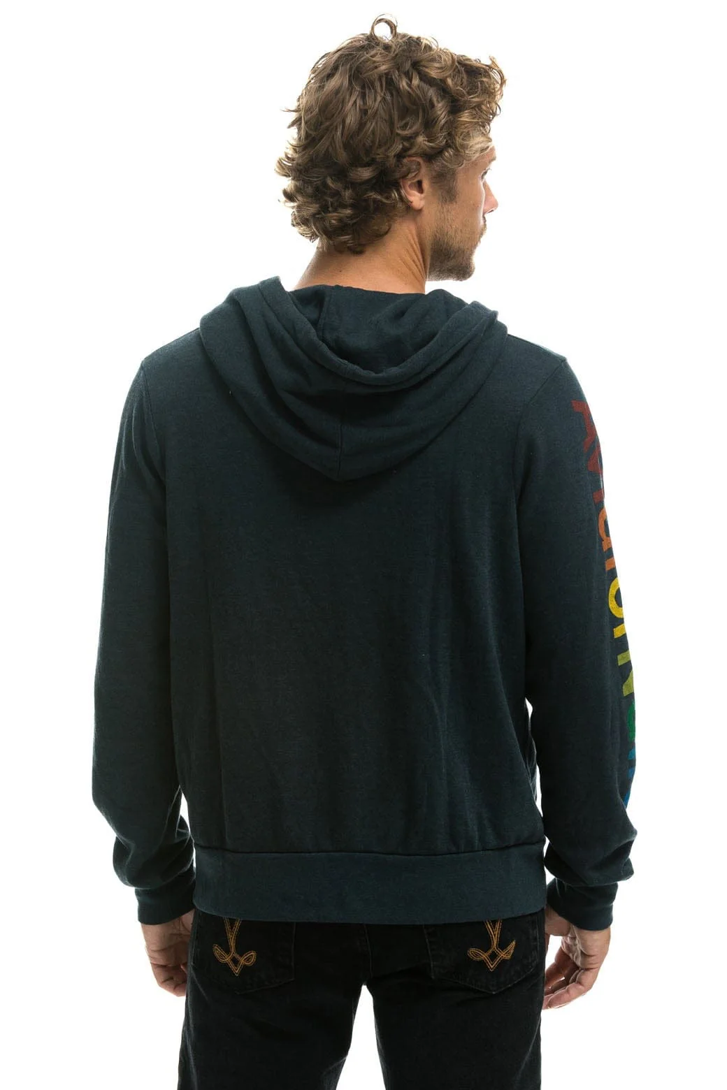 AVIATOR NATION MALIBU HOODIE - CHARCOAL - Image 5