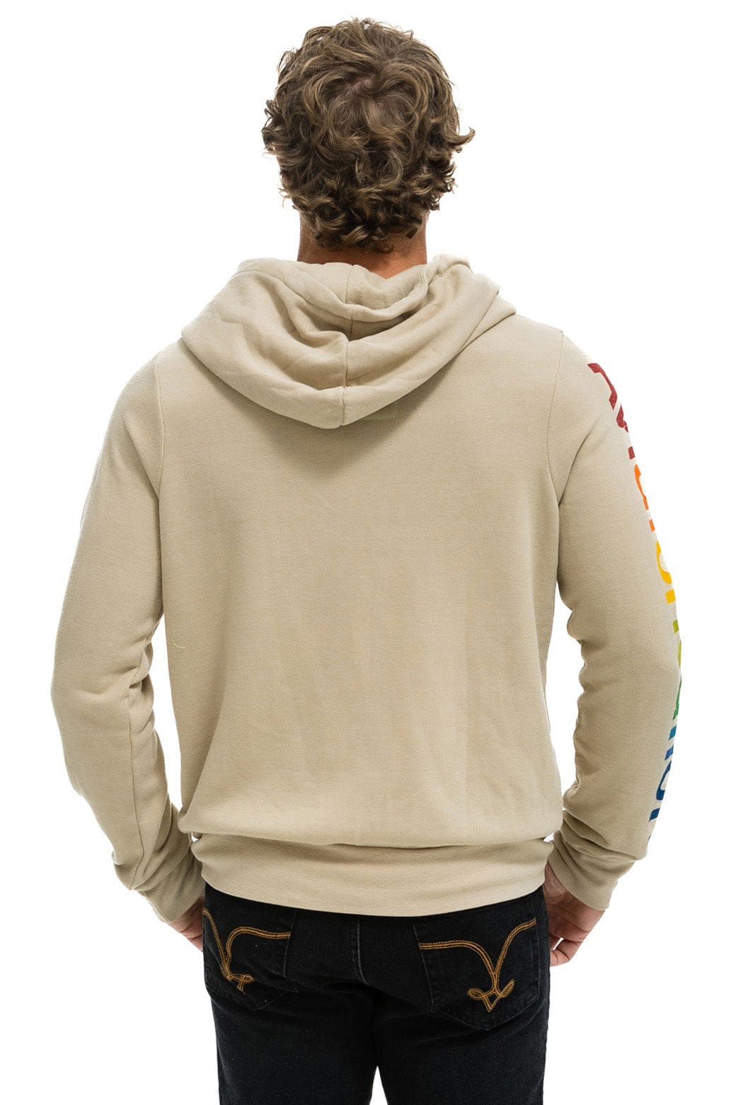 AVIATOR NATION MALIBU HOODIE - SAND - Image 4