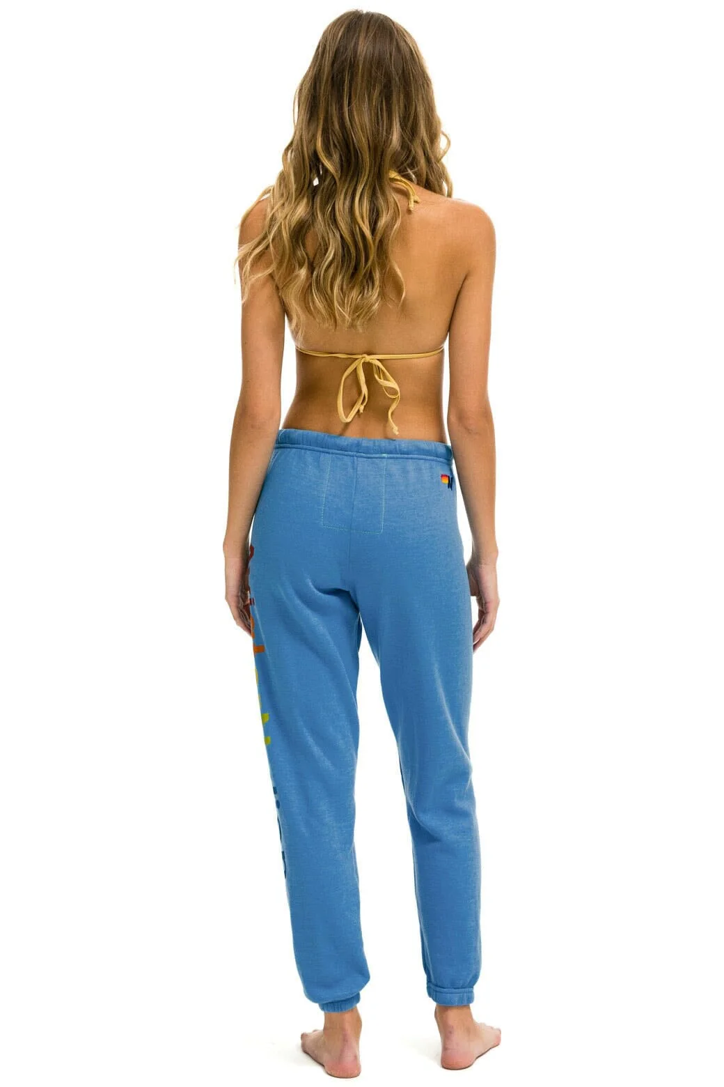 AVIATOR NATION MALIBU SWEATPANTS - COBALT - Image 4