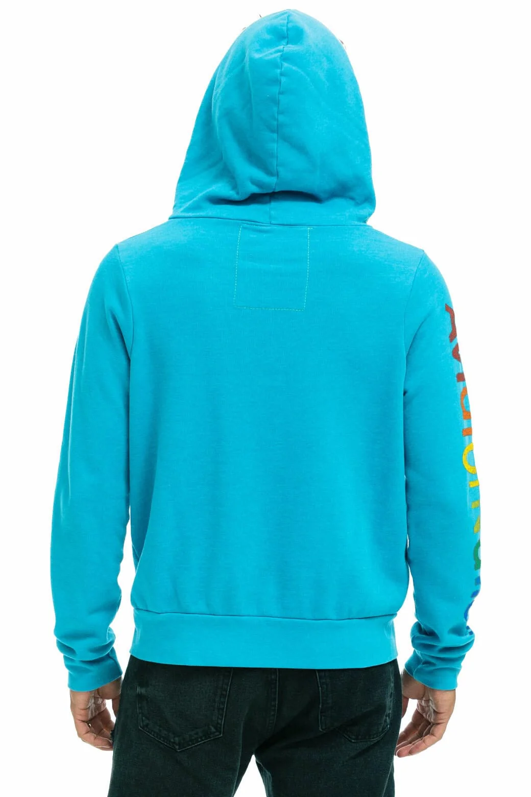 AVIATOR NATION MIAMI HOODIE - NEON BLUE - Image 3
