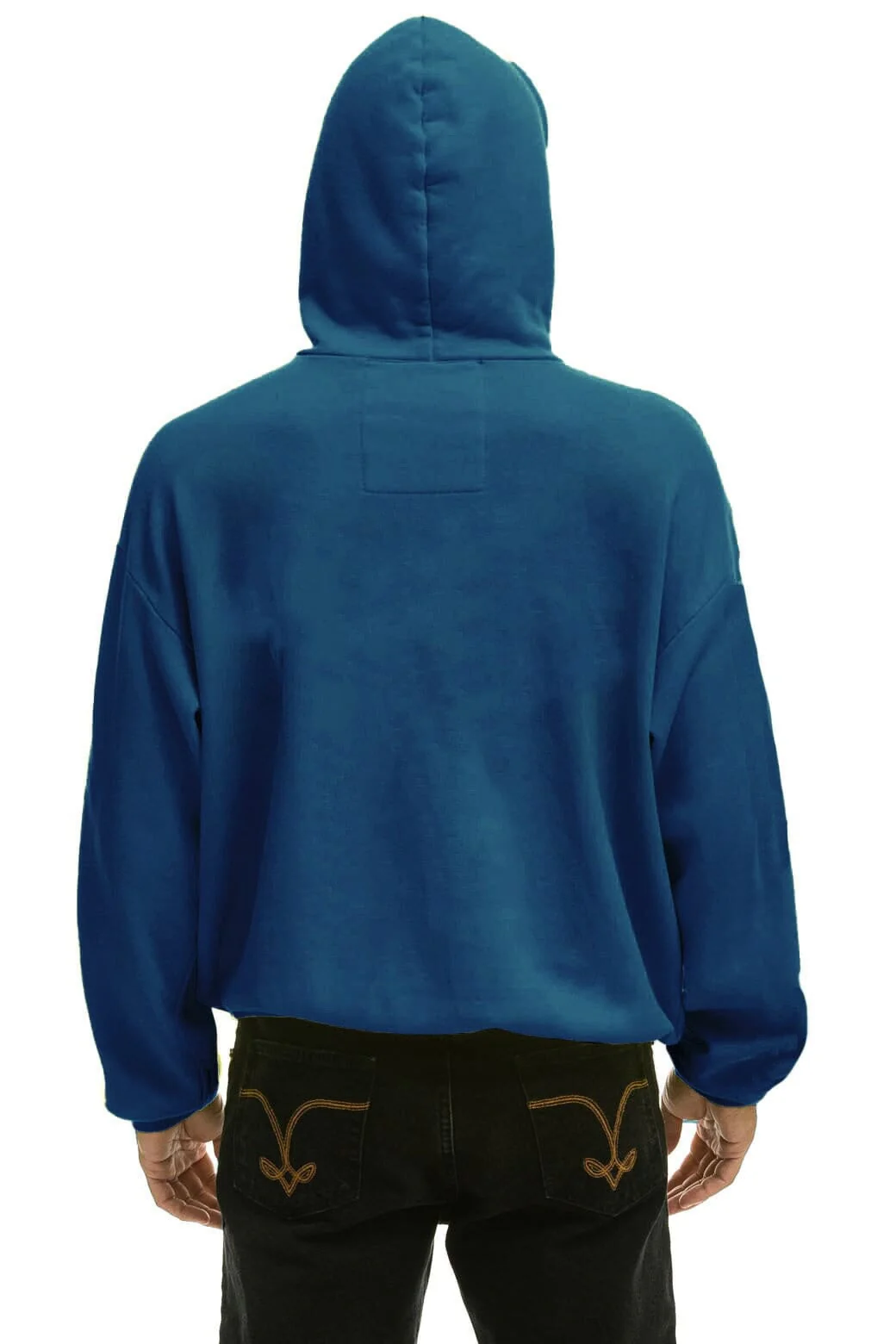 AVIATOR NATION NASHVILLE RELAXED PULLOVER HOODIE - ROYAL - Image 4