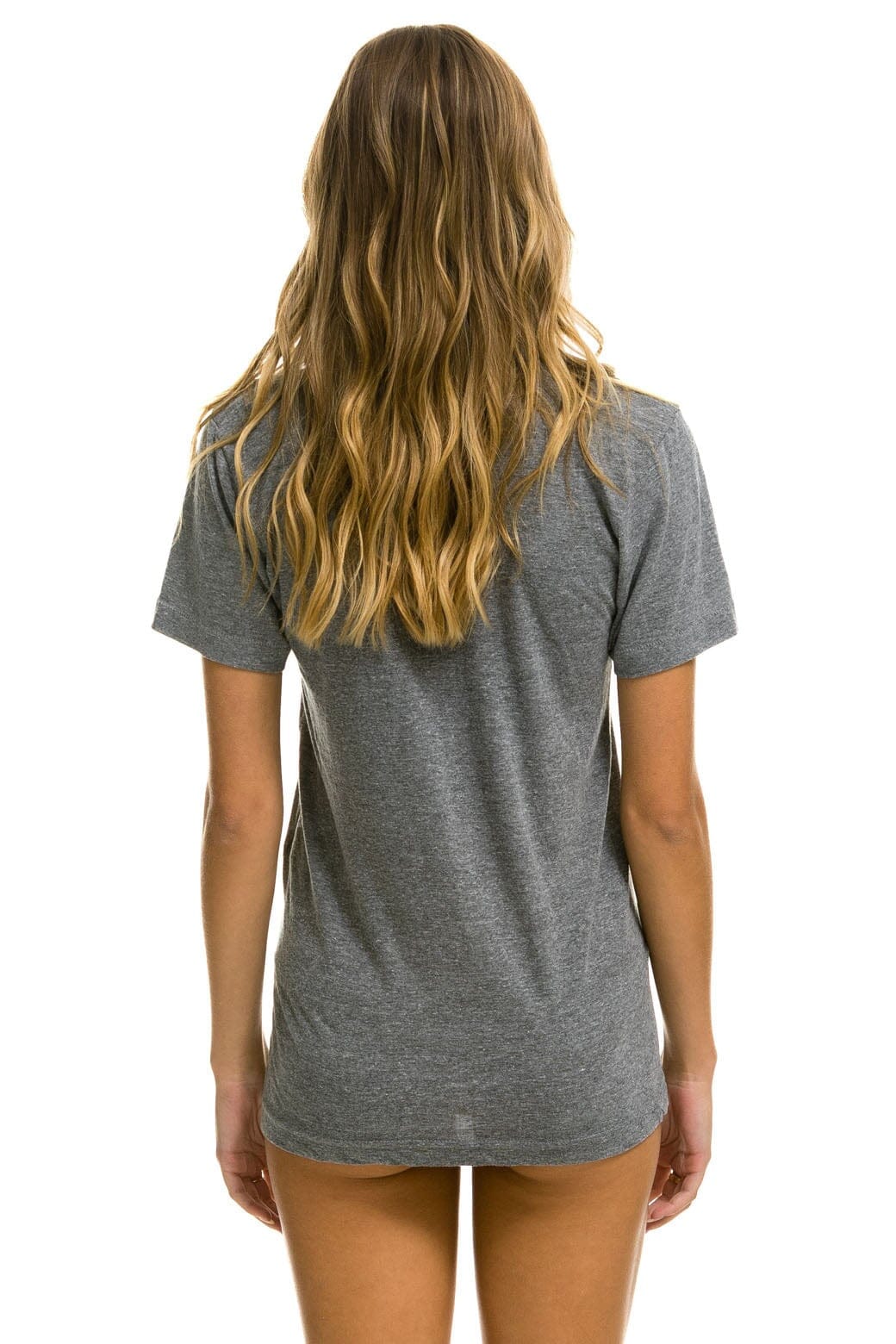 AVIATOR NATION NORTH SHORE TEE - HEATHER GREY - Image 4