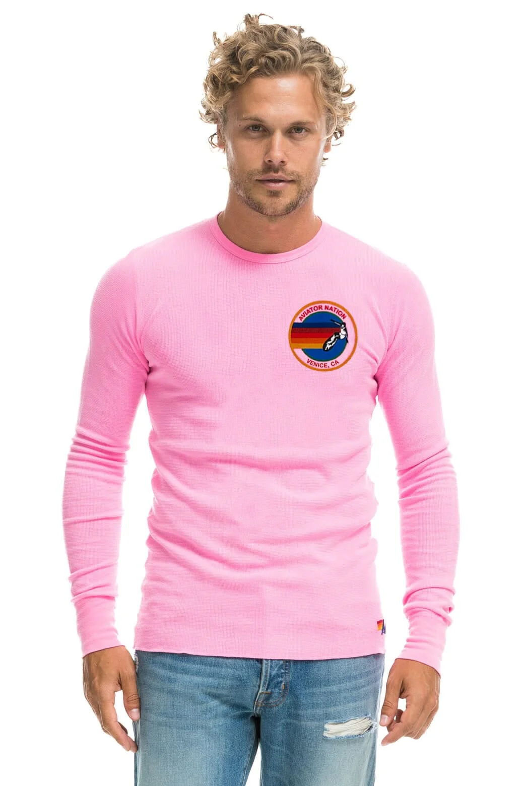 AVIATOR NATION THERMAL - NEON PINK - Image 2