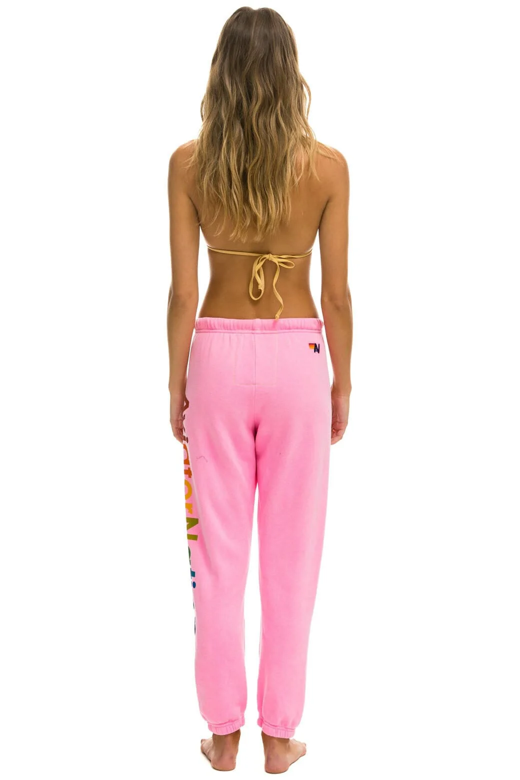 AVIATOR NATION VAIL SWEATPANT - NEON PINK - Image 3