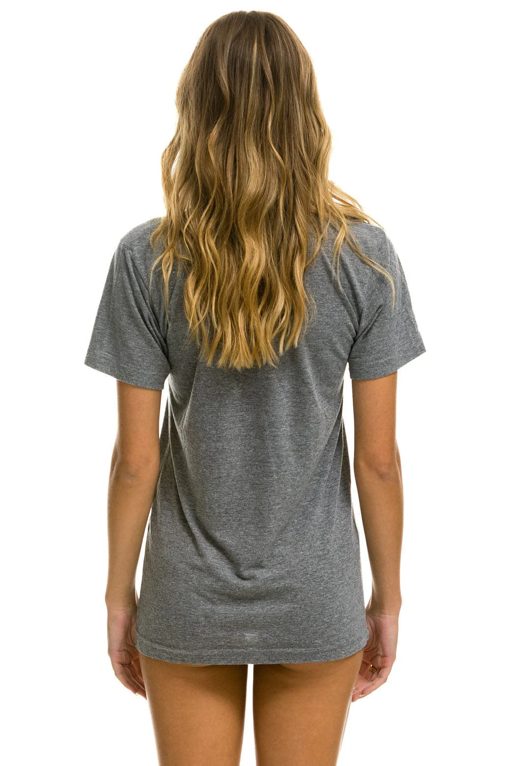 AVIATOR NATION VAIL TEE - HEATHER - Image 4