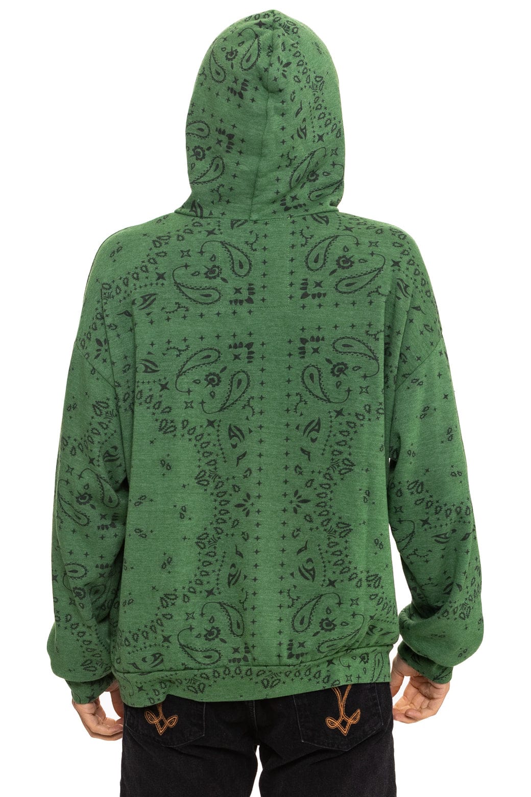 BANDANA RELAXED PULLOVER HOODIE - PALM - Image 8