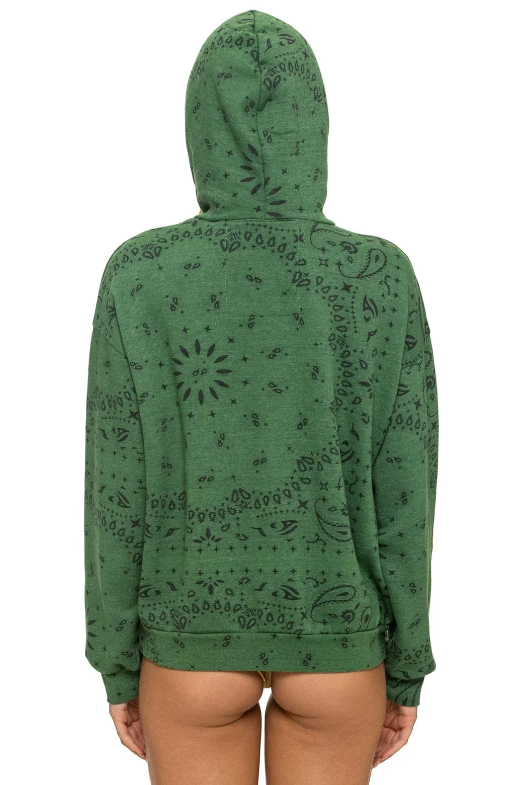 BANDANA RELAXED PULLOVER HOODIE - PALM - Image 9
