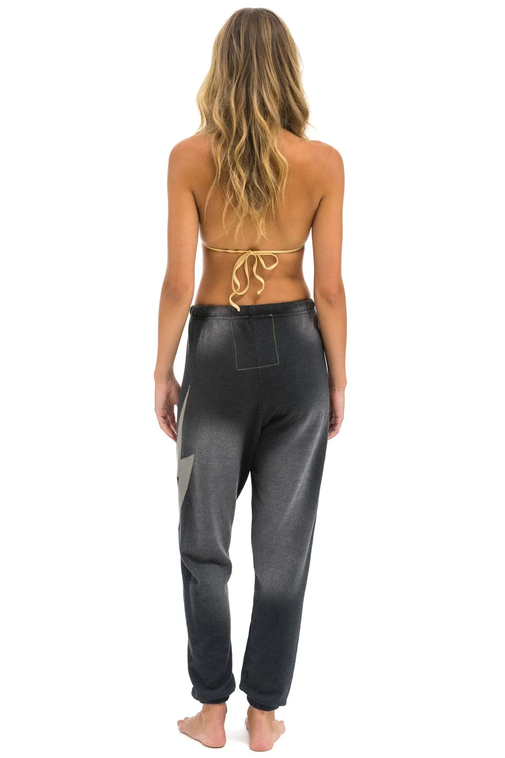 BOLT STITCH SWEATPANTS - FADED SMOKE - Image 4
