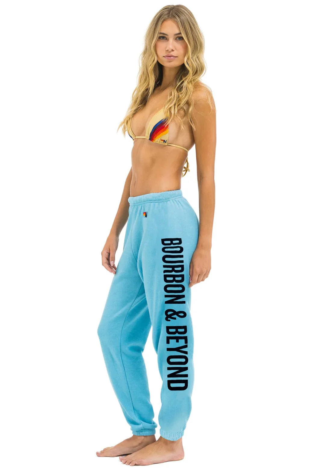 BOURBON AND BEYOND 2025 UNISEX SWEATPANTS - AQUA - Image 2
