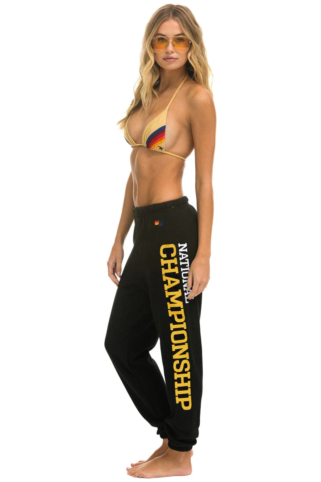 CFP NATIONAL CHAMPIONSHIP 2025 UNISEX SWEATPANTS - BLACK - Image 2