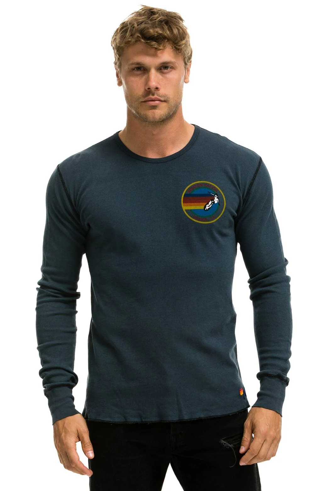 AVIATOR NATION VENICE THERMAL - CHARCOAL - Image 2