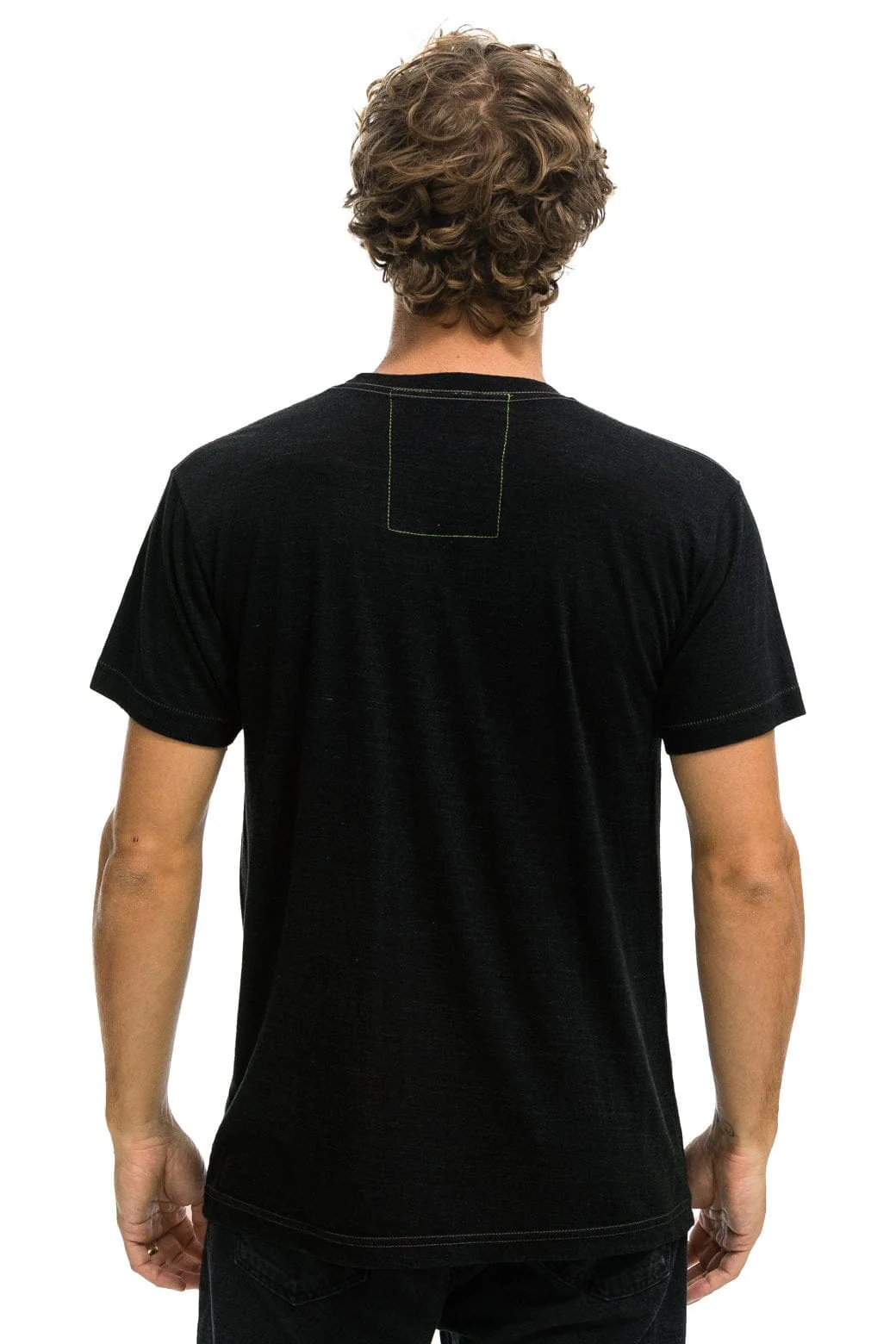 DREAMLAND LOGO UNISEX CREW TEE - BLACK - Image 4