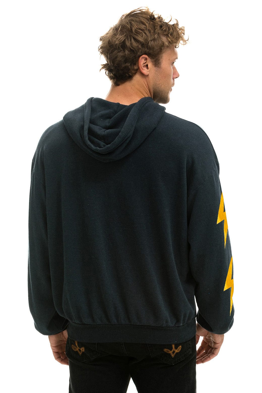 GOLDENSKY FESTIVAL 2024 PULLOVER HOODIE RELAXED - CHARCOAL - Image 4