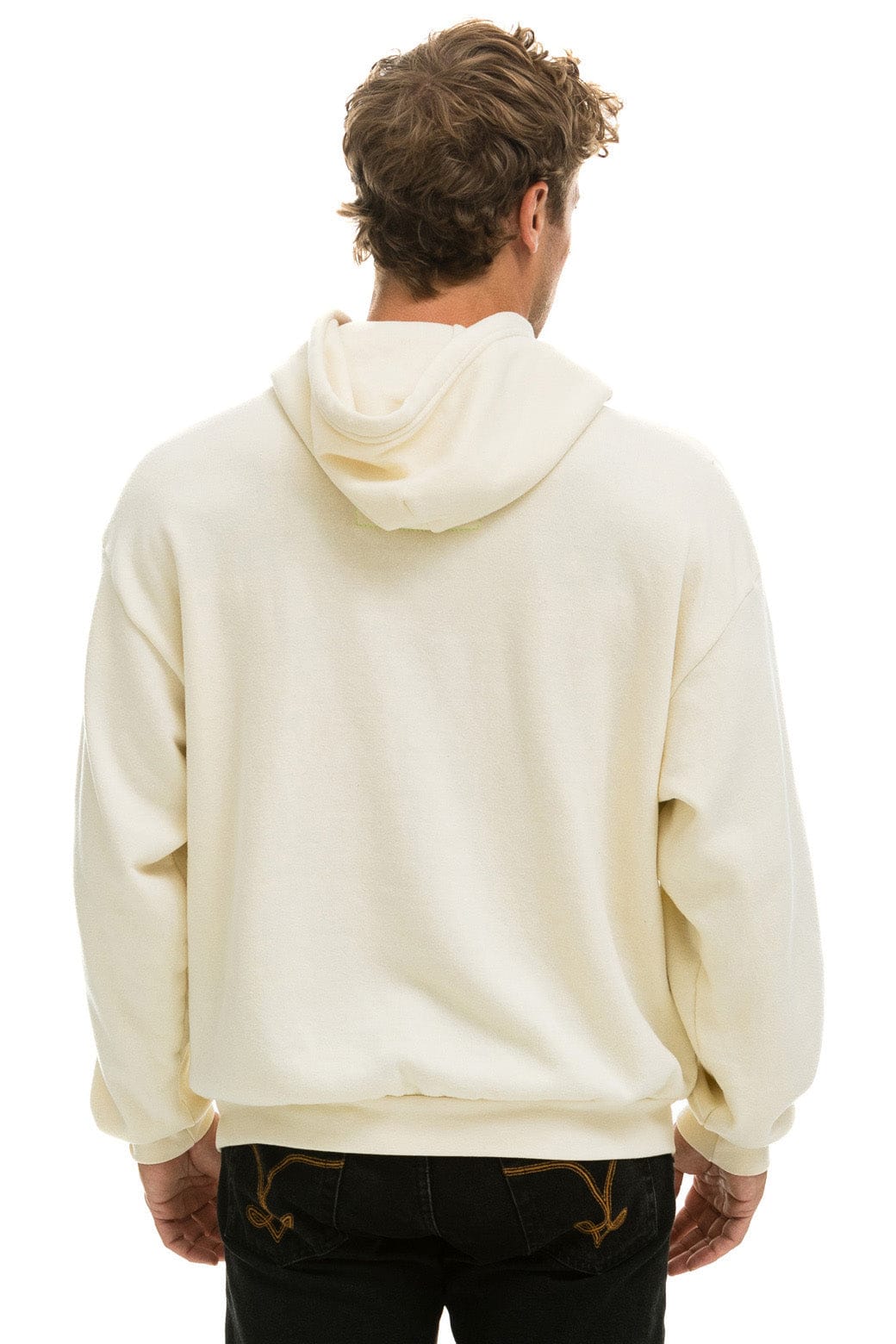 GOLDENSKY FESTIVAL 2024 PULLOVER HOODIE RELAXED - VINTAGE WHITE - Image 4