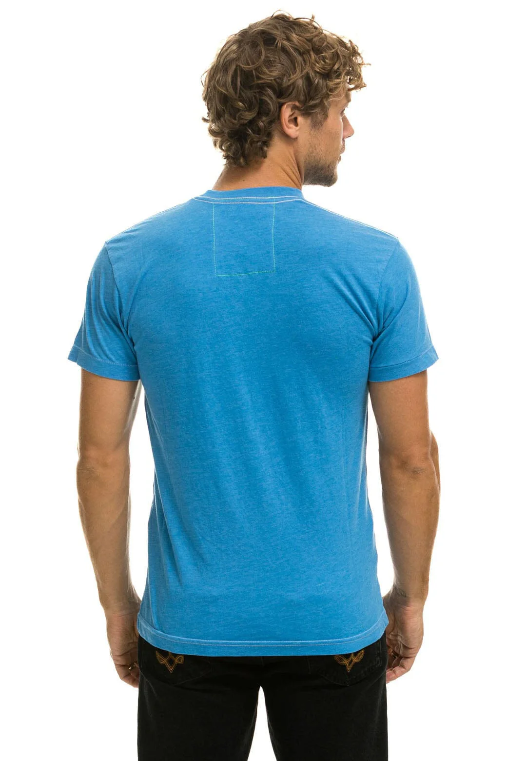 GOLDENSKY FESTIVAL 2024 UNISEX CREW TEE - COBALT - Image 4