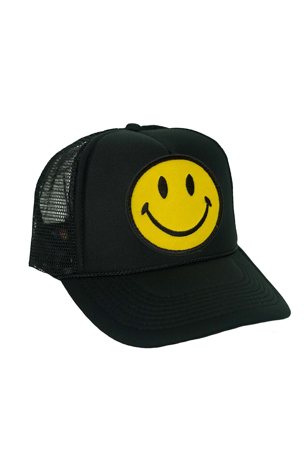 KID'S SMILEY VINTAGE FOAM TRUCKER HAT - Image 4