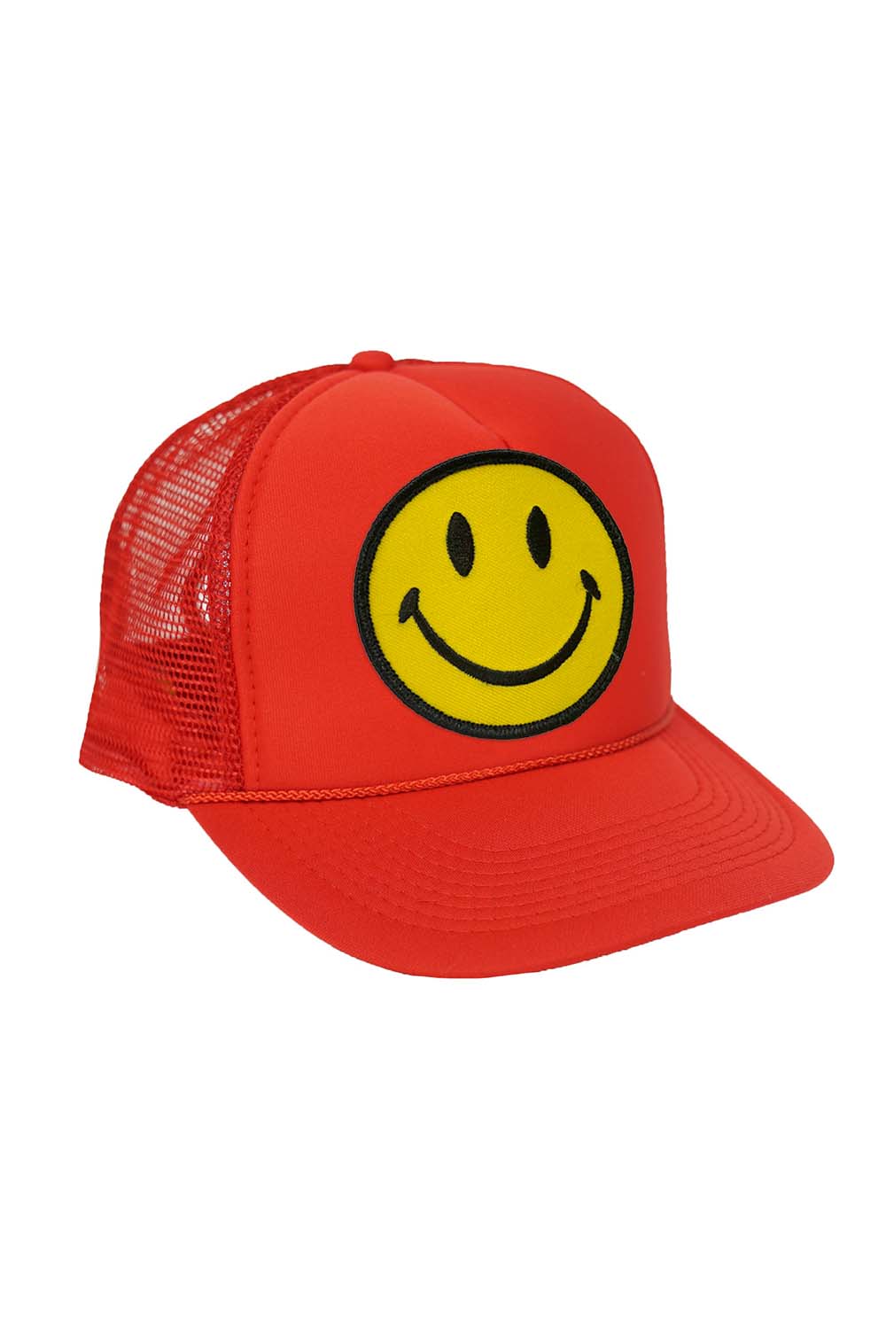 KID'S SMILEY VINTAGE FOAM TRUCKER HAT - Image 7