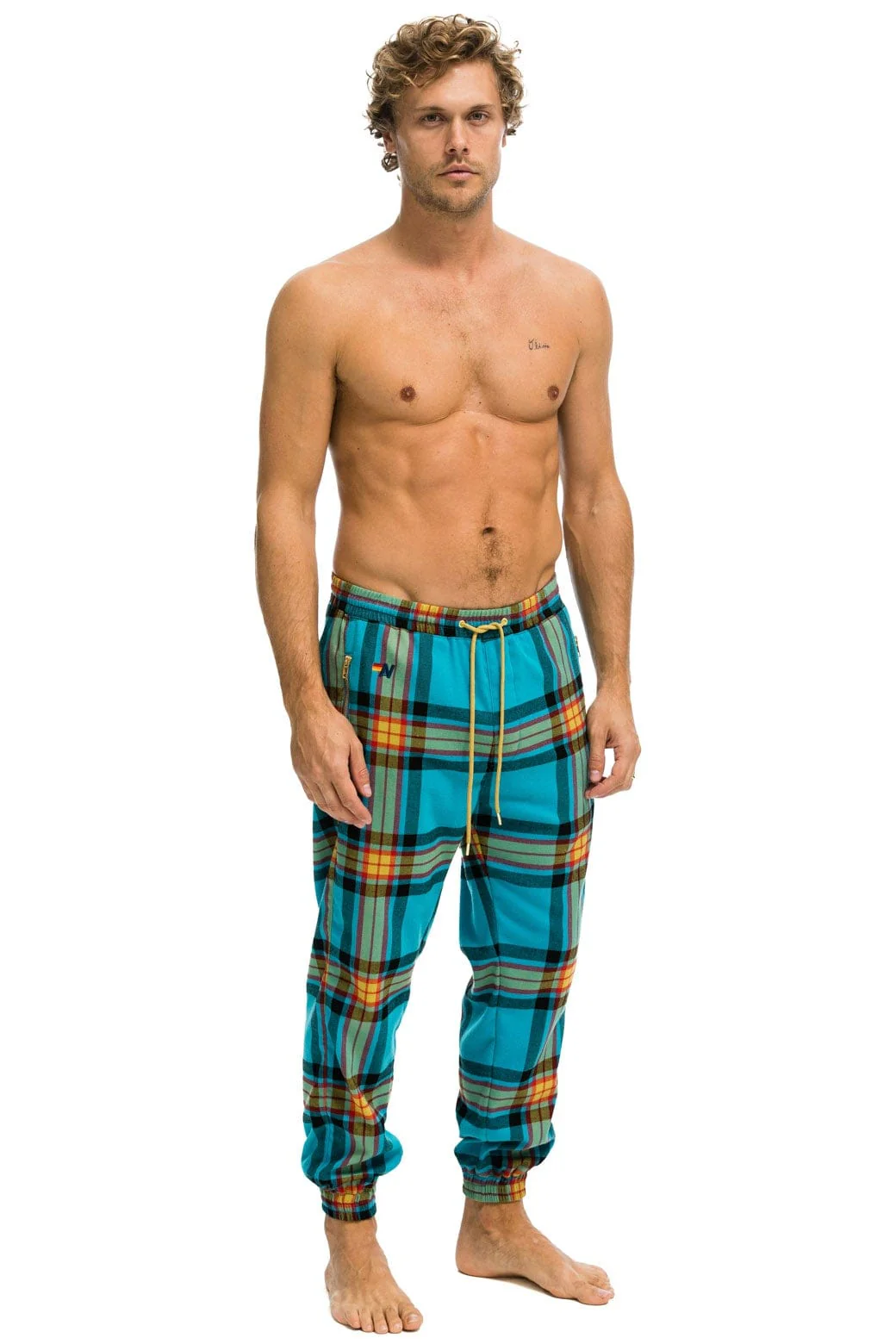 UNISEX PLAID LODGE PANT - JACKSON PLAID - Image 4