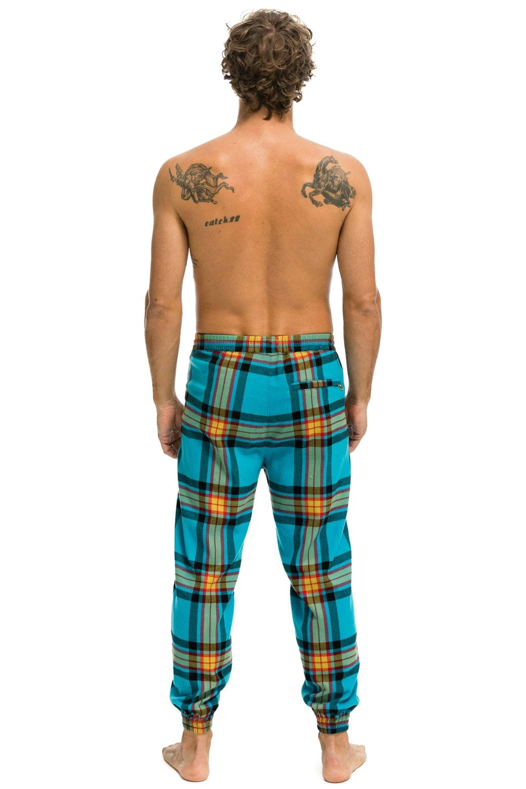UNISEX PLAID LODGE PANT - JACKSON PLAID - Image 8