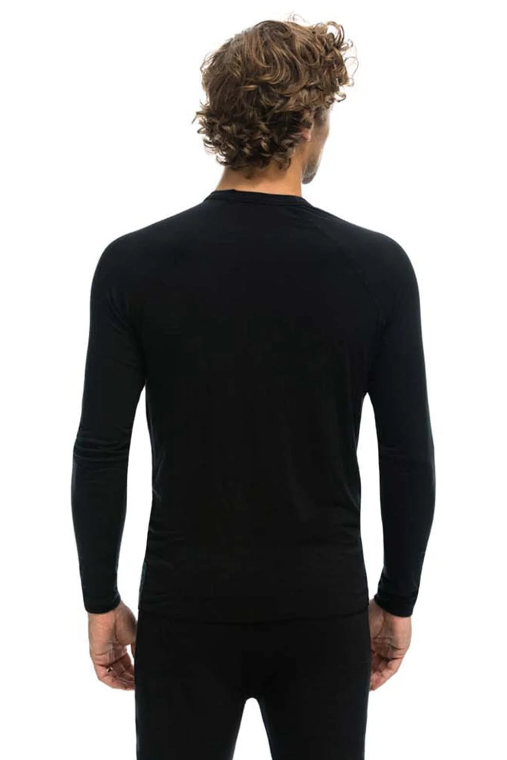 MICRO MODAL BASE LAYER TOP - BLACK - Image 4