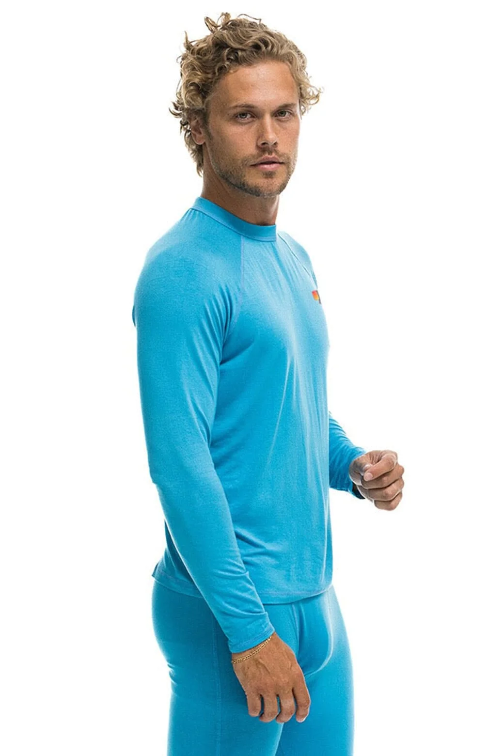 MICRO MODAL BASE LAYER TOP - OCEAN - Image 3