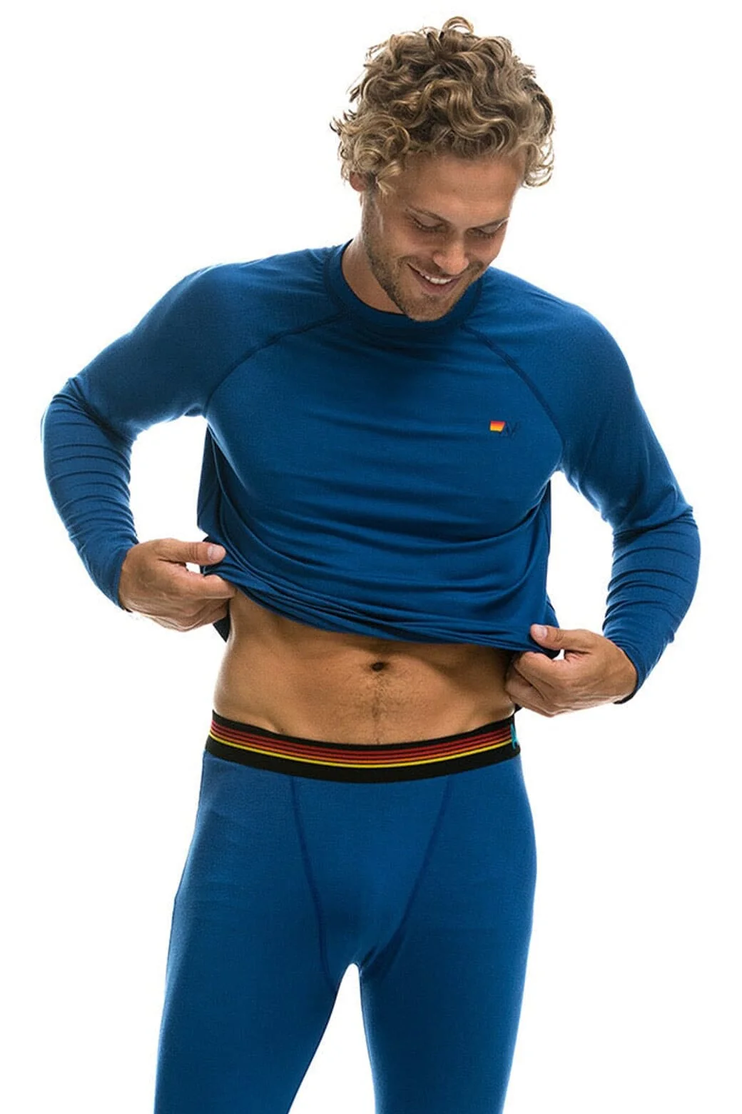 MICRO MODAL BASE LAYER TOP - ROYAL - Image 4
