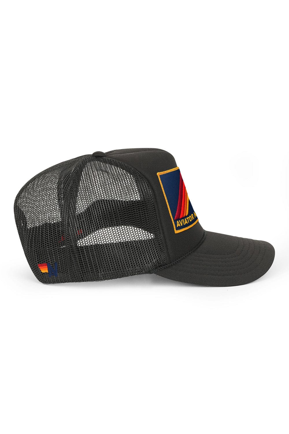MOUNTAIN STRIPE VINTAGE TRUCKER HAT - Image 2