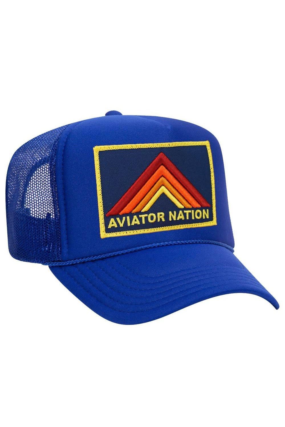 MOUNTAIN STRIPE VINTAGE TRUCKER HAT - Image 22