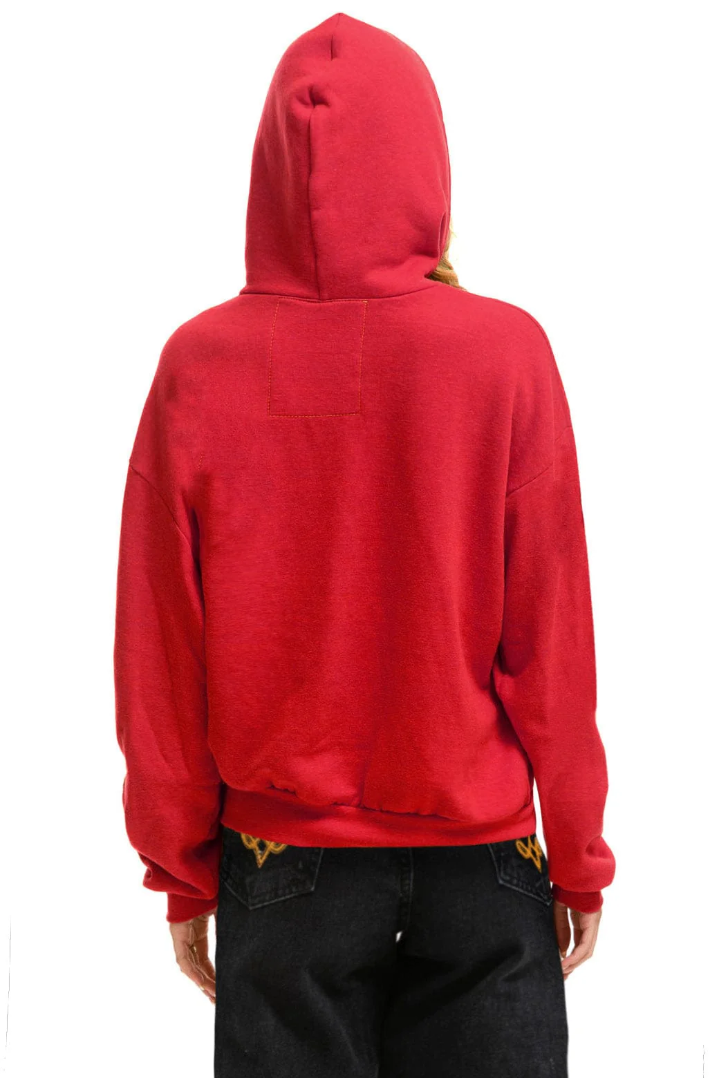 NEW ENGLAND PATRIOTS HELMET RELAXED PULLOVER HOODIE - FLASH RED - Image 3