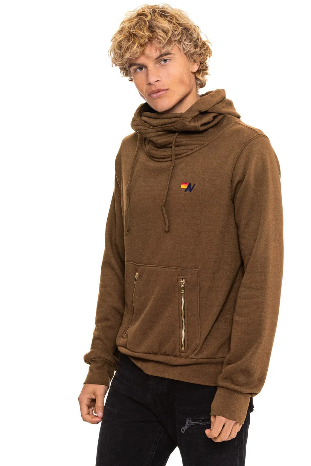 NINJA PULLOVER HOODIE - CHOCOLATE - Image 4