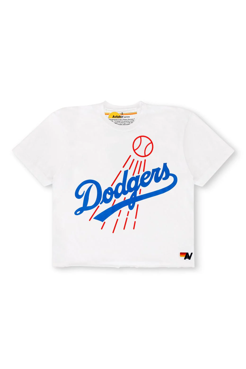 LOS ANGELES DODGERS BOYFRIEND TEE - WHITE - Image 4