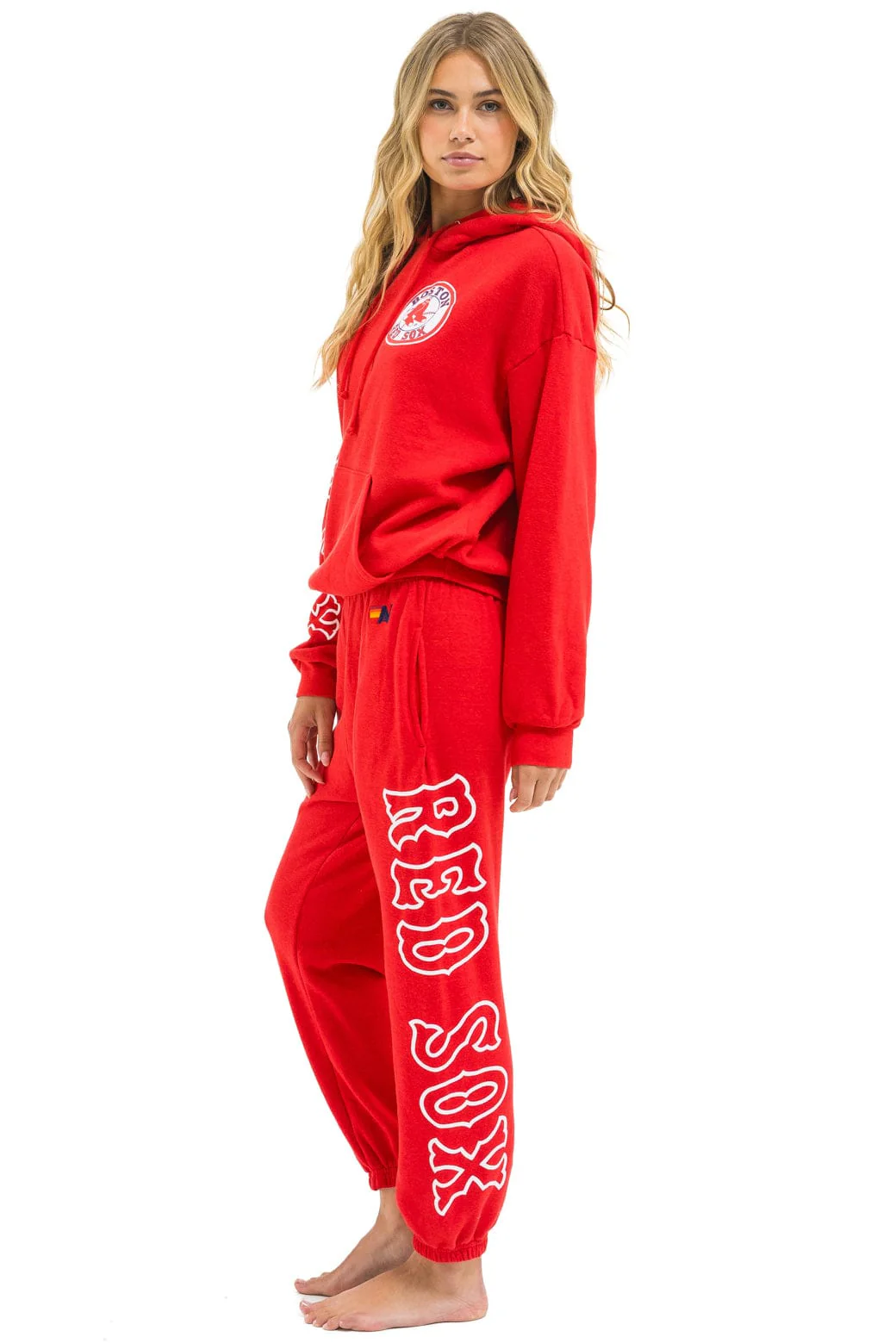 RED SOX UNISEX SWEATPANTS - RED - Image 4