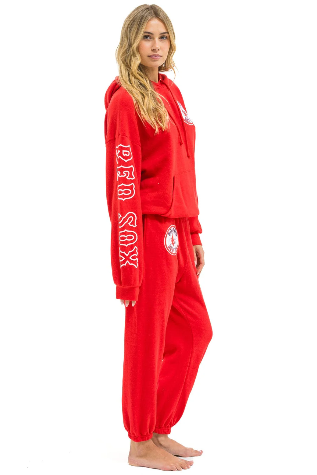 RED SOX UNISEX SWEATPANTS - RED - Image 7