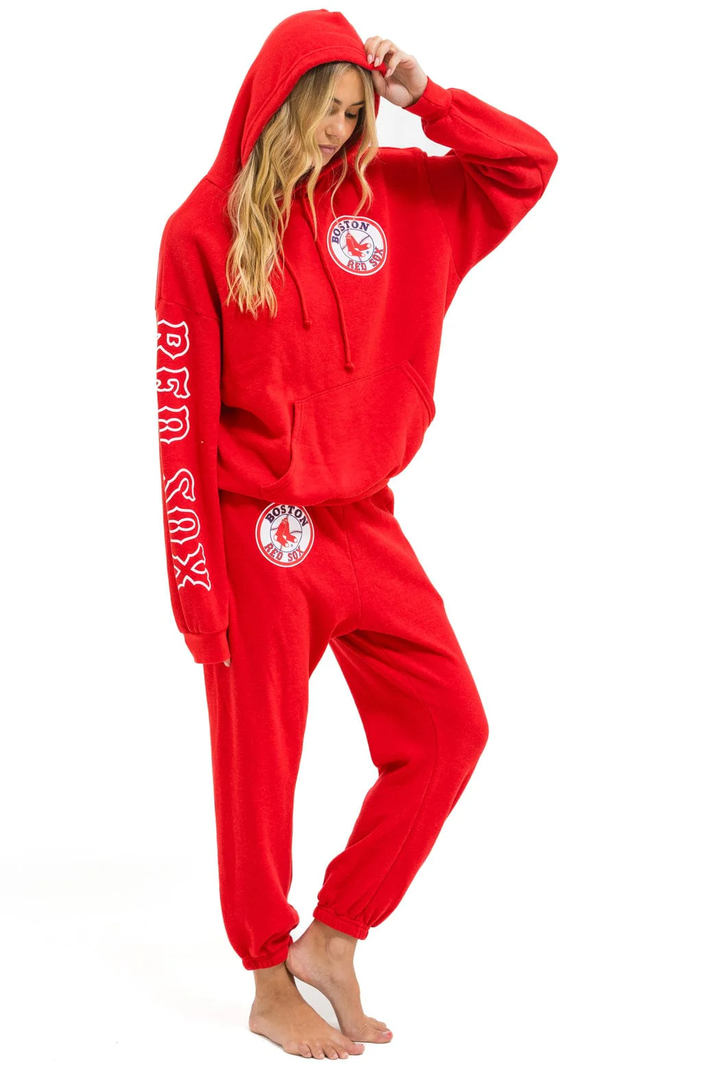 RED SOX UNISEX SWEATPANTS - RED - Image 9