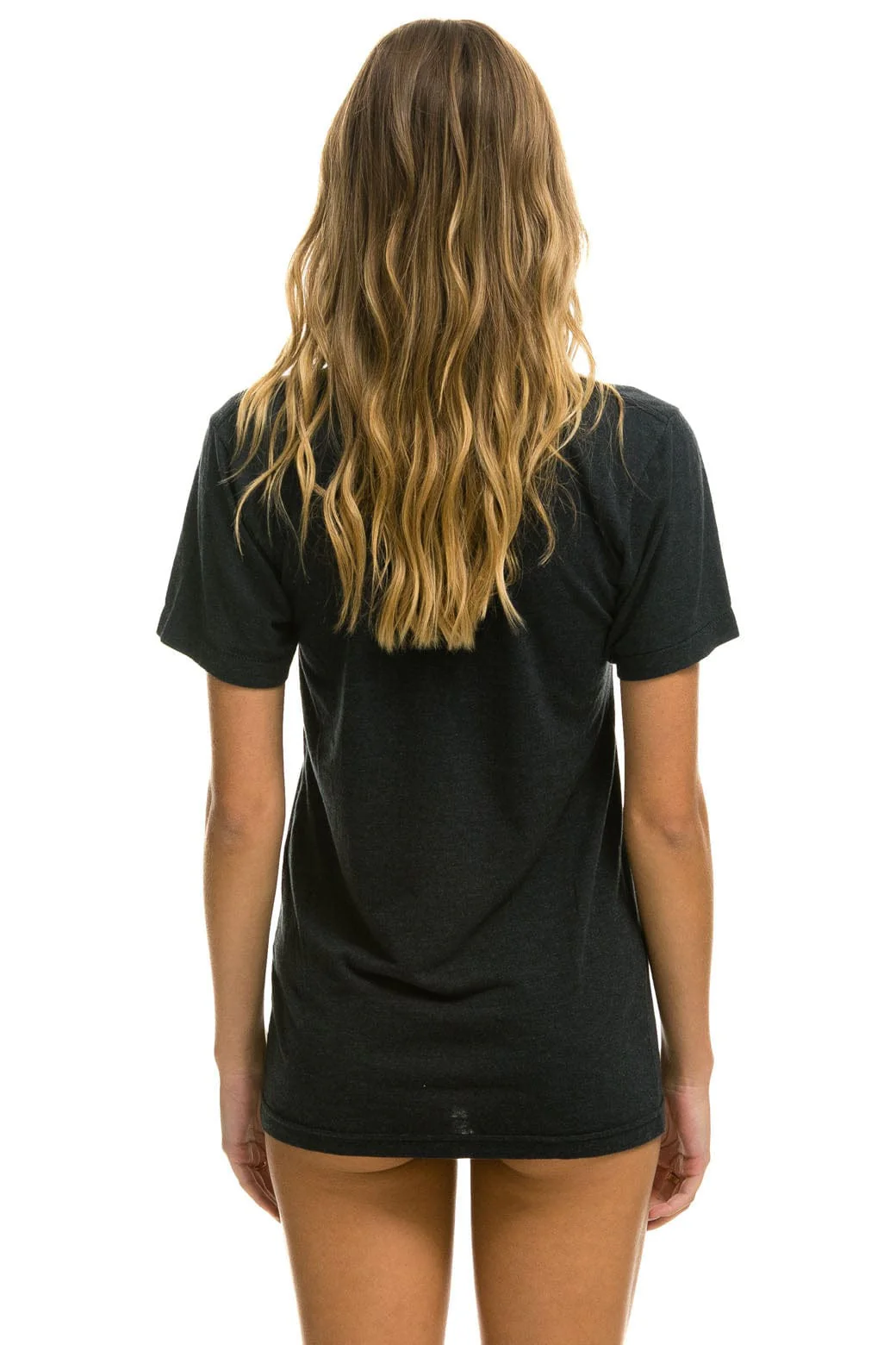 SIGNATURE BROOKLYN TEE - CHARCOAL - Image 4