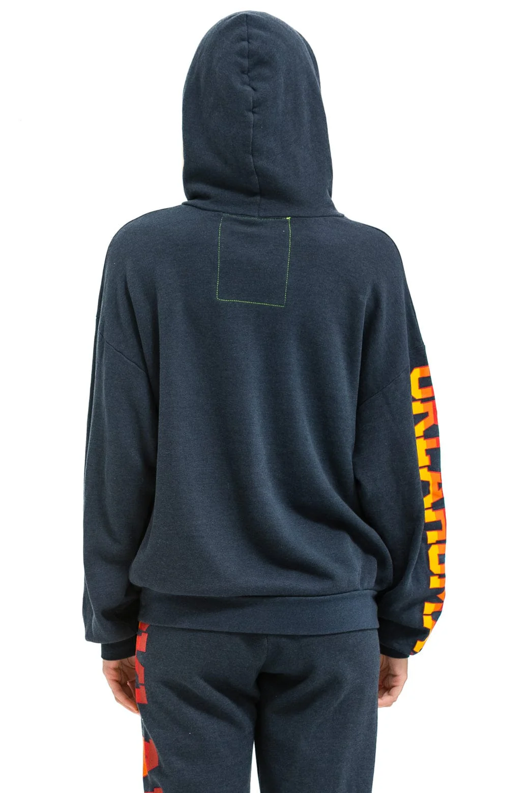 UNIVERSITY OF OKLAHOMA PULLOVER HOODIE RELAXED - CHARCOAL - Image 7