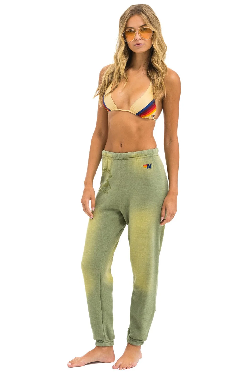 VENICE SURFER SWEATPANTS - FADED ARMY - Image 3