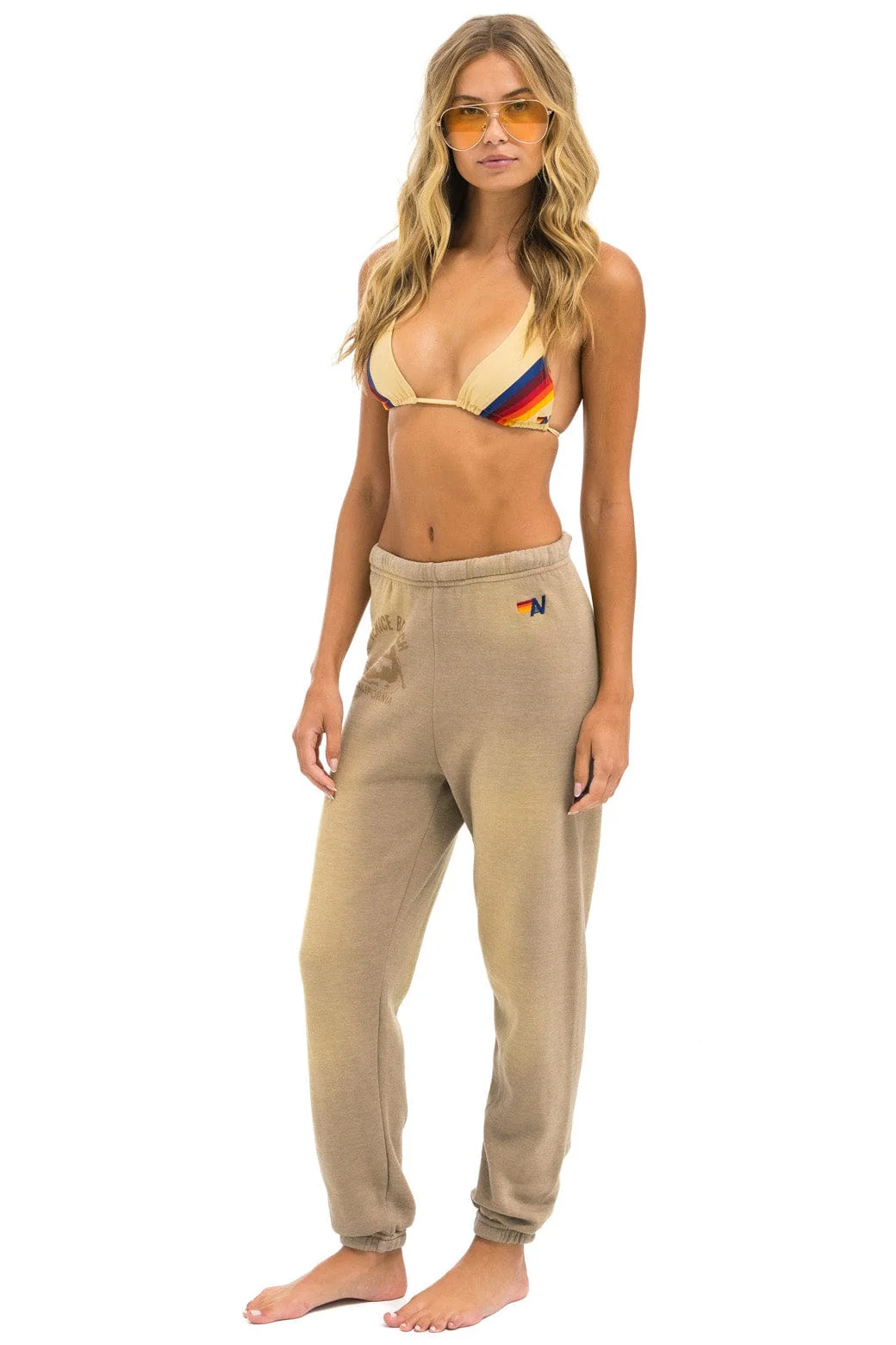 VENICE SURFER SWEATPANTS - FADED TAN - Image 2