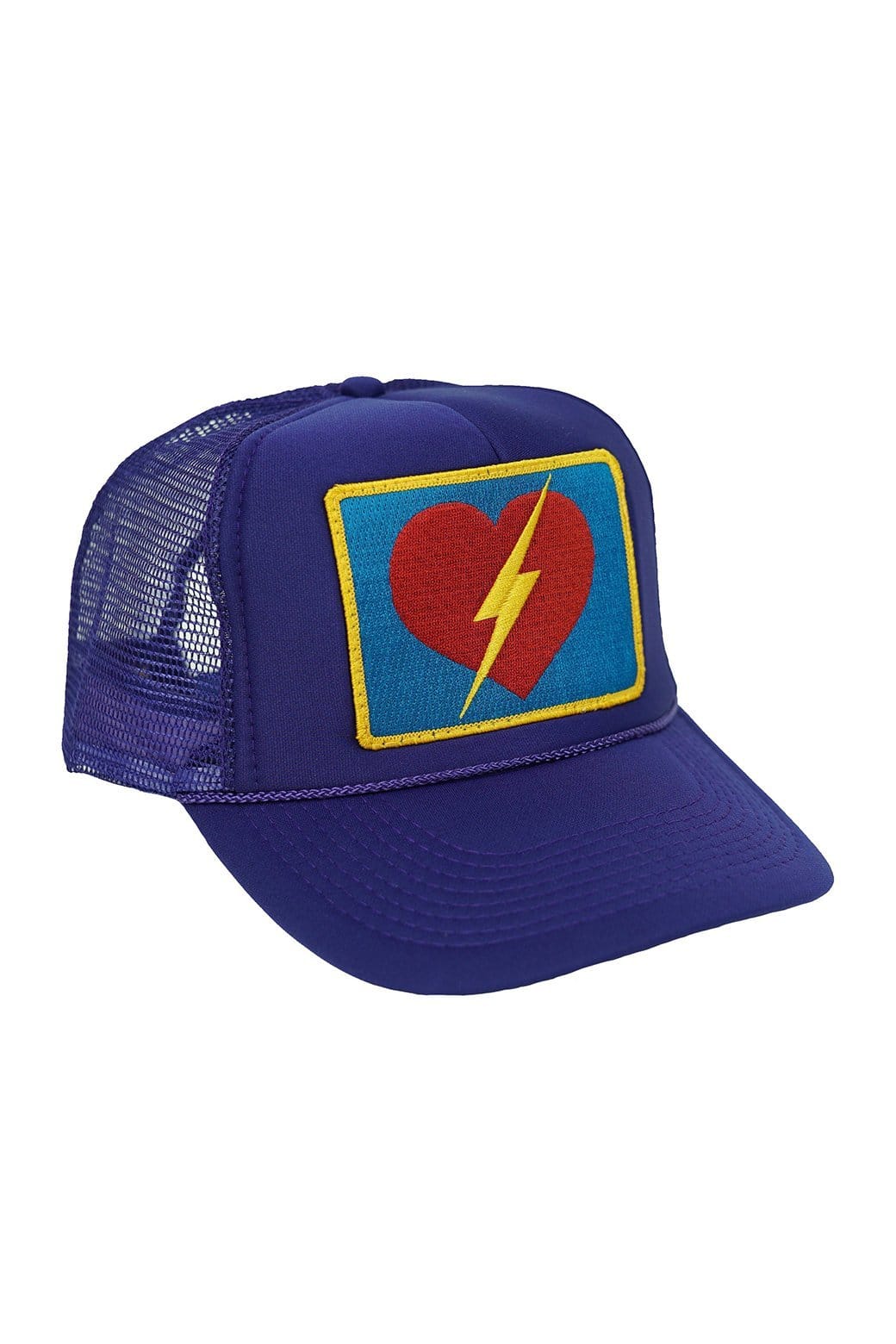 VINTAGE BOLT HEART TRUCKER HAT - Image 3