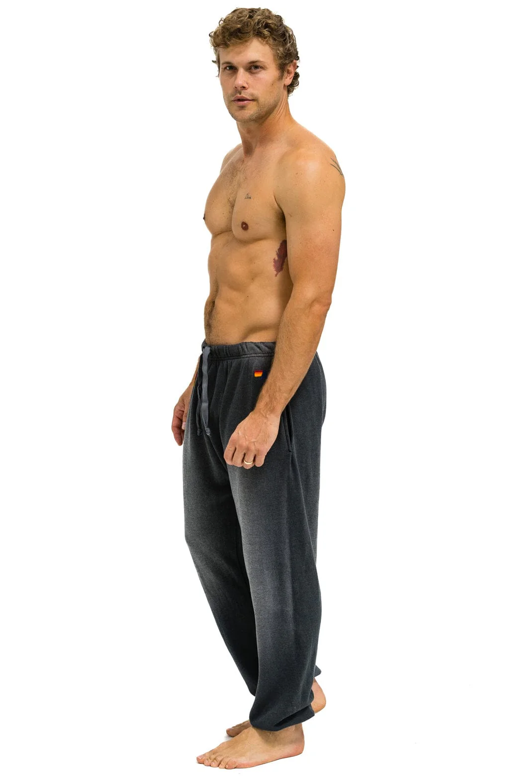 VINTAGE LOGO SWEATPANTS - FADED SMOKE - Image 3
