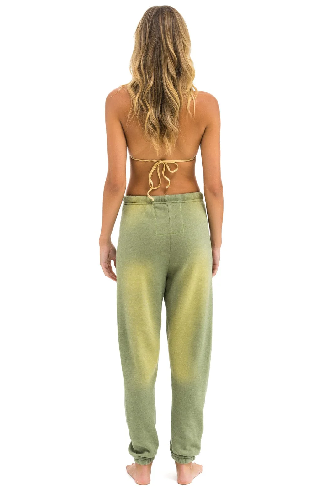 VINTAGE LOGO SWEATPANTS - FADED ARMY - Image 3