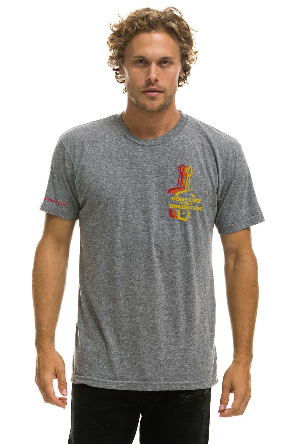WMPO CONCERT IN COLISEUM 2025 UNISEX CREW TEE - HEATHER - Image 2