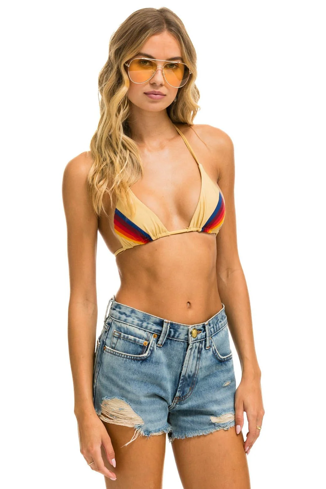 MID RISE BOYFRIEND CUTOFF JEAN SHORTS - VINTAGE - Image 3