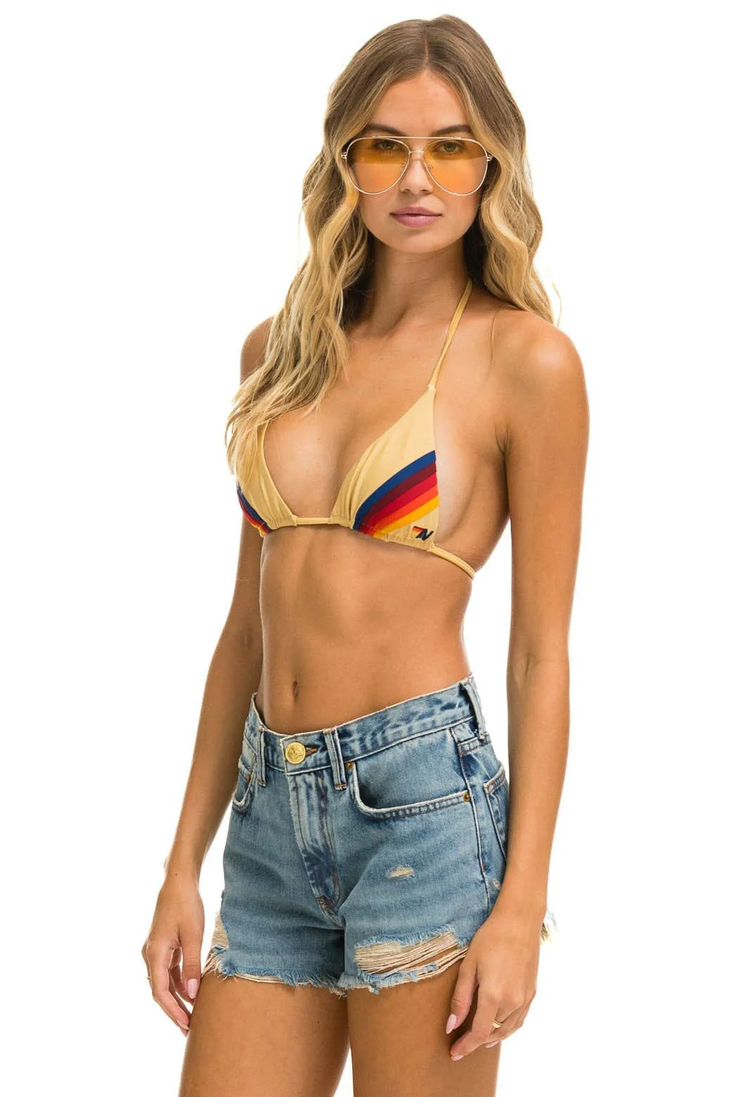 MID RISE BOYFRIEND CUTOFF JEAN SHORTS - VINTAGE - Image 4